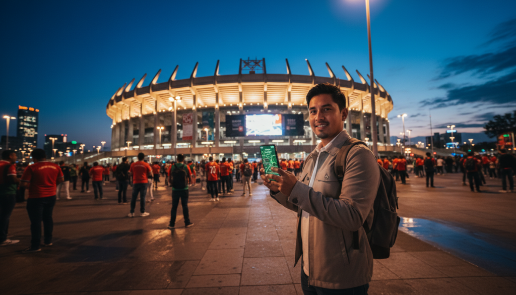 Walking Safely at Night Near Estadio Azteca for Solo Travelers