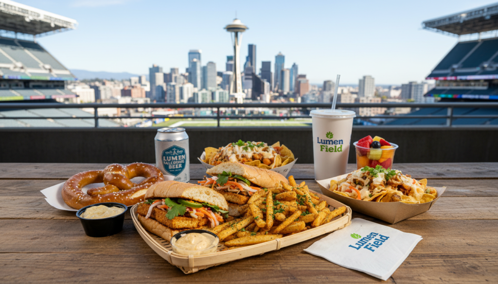 Finding Vegan Food Options Inside Lumen Field, Seattle